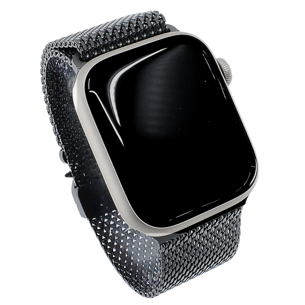 Modbands Black New Milanese Loop Apple Watch band