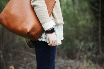 Apple Watch Silicone band on female wrist