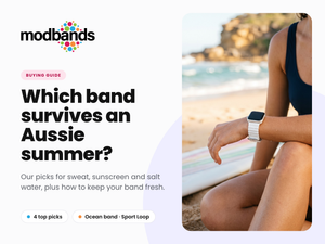 Best Apple Watch Bands for Australia's Summer (Sweat & Sun Proof)