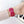 Modbands Polka Dot Silicone - Red Apple Watch band