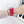 Modbands Polka Dot Silicone - Red Apple Watch band