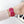 Modbands Polka Dot Silicone - Red Apple Watch band