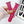 Modbands Polka Dot Silicone - Red Apple Watch band
