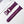 Modbands Polka Dot Silicone - Plum Apple Watch band