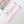 Modbands Stripe Silicone - Pink Apple Watch band