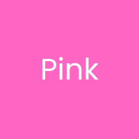 Solid pink color swatch with the word 'Pink' in white text.
