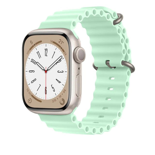 Modbands Pistachio Ocean Apple Watch band