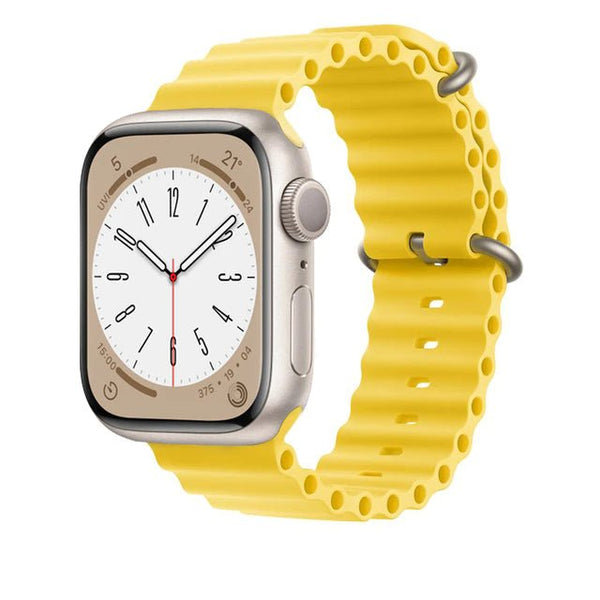 Modbands Yellow Ocean Apple Watch band