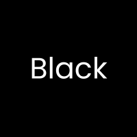 Black background with the word 'Black' in white text