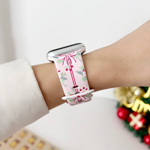 Modbands Christmas Silicone Prints Apple Watch band