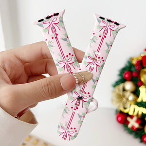 Modbands Christmas Silicone Prints Apple Watch band