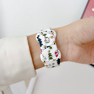 Modbands Christmas Silicone Prints Apple Watch band