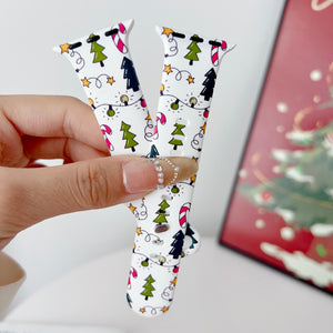 Modbands Christmas Silicone Prints Apple Watch band