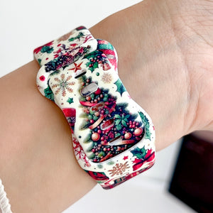 Modbands Christmas Silicone Prints Apple Watch band