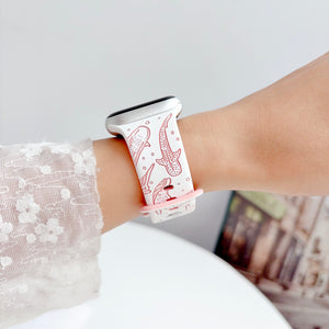 Modbands DuoTone Ocean Silicone Apple Watch band