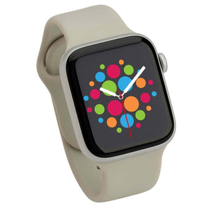 Modbands Black Classic Silicone Apple Watch band