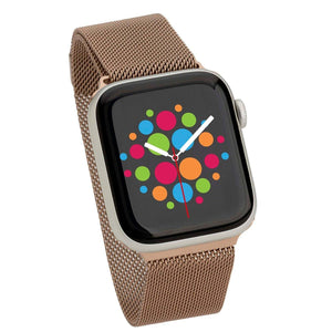 Modbands Blush gold Milanese Loop Apple Watch band