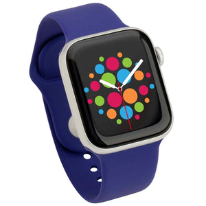 Modbands Black Classic Silicone Apple Watch band