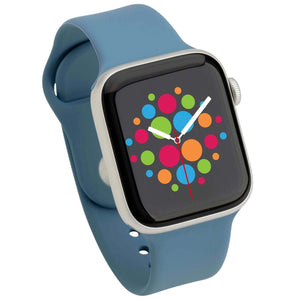 Modbands Black Classic Silicone Apple Watch band