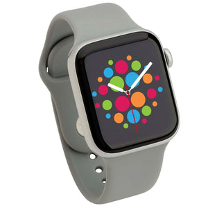 Modbands Black Classic Silicone Apple Watch band