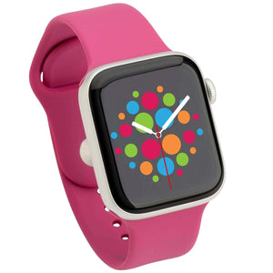 Modbands Black Classic Silicone Apple Watch band