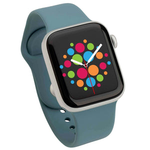 Modbands Black Classic Silicone Apple Watch band