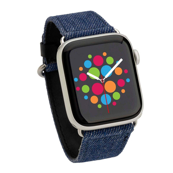 Modbands Light blue Denim Apple Watch band