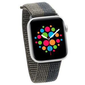 Modbands Tornado Grey CLEARANCE - Sport Loop Apple Watch band