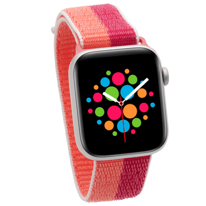 Modbands Nectarine Peony Sport Loop Apple Watch band