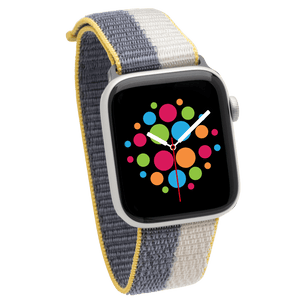 Modbands Lavender Grey Light Lilac CLEARANCE - Sport Loop Apple Watch band