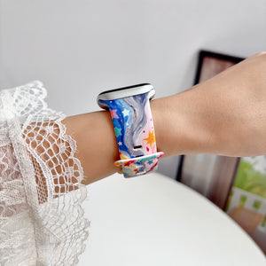 Modbands Silicone Prints Apple Watch band